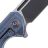 Нож WE Knife Reiver Blackwash сталь S35VN рукоять Blue Titanium (WE16020-4)