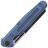 Нож WE Knife Reiver Blackwash сталь S35VN рукоять Blue Titanium (WE16020-4)