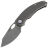 Нож Kunwu Compadre stonewash сталь Vanax рукоять Diamond Texture Ti