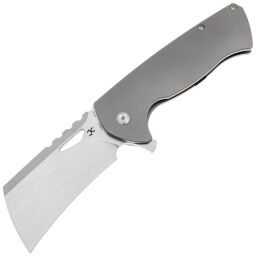 Нож Kansept Leviathan stonewash сталь S35VN рукоять Bead Blasted Titanium