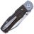 Нож Bestech Tonic сталь M390 рукоять Marble CF/Titanium (BT2204D)