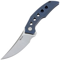 Нож Reate Velocity satin сталь Elmax рукоять Blue Titanium