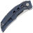 Нож Reate Velocity satin сталь Elmax рукоять Blue Titanium