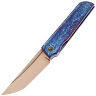 Нож TuoTown Common Limited сталь Damascus рукоять Anodizing Titanium