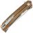Нож Black Fox Sneaky сталь D2 рукоять Zebra Wood (BF-768 W)
