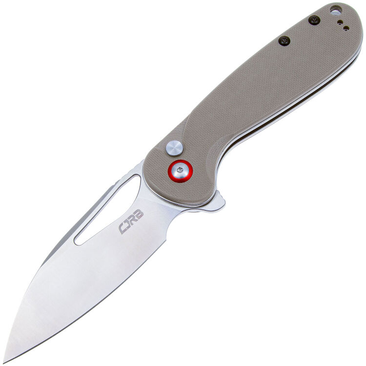 Нож CJRB Lago сталь AR-RPM9 рукоять Desert G10 (J1926-DE)