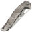 Нож TuoTown Horridus-2 Tanto сталь M390 рукоять Grey Titanium