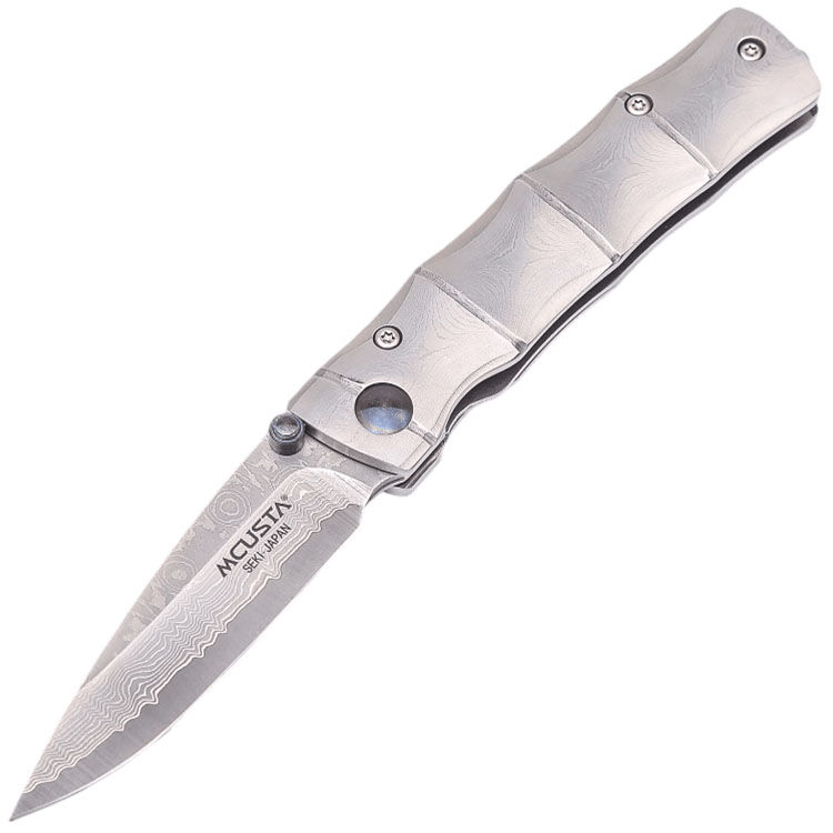 Нож Mcusta Shinra Take сталь VG-10/Damascus рукоять нерж. дамаск (MC-0033D)