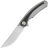 Нож Bestech Sambac stonewash сталь MagnaCut рукоять Titanium/Marble Carbon Fiber (BT2402C)