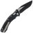 Нож Microtech Amphibian Ram-Lok black сталь M390MK рукоять Back Fluted G10 (137RL-1FLGTBK)