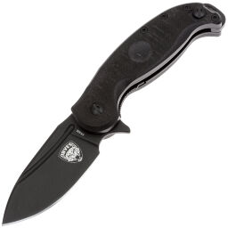 Нож FOX Irves black PVD сталь N690Co рукоять Black G10 (FX-532)