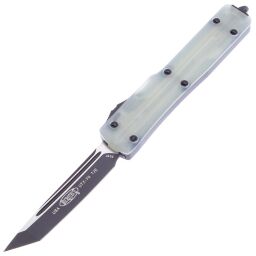 Нож Microtech Ultratech UTX-70 T/E DLC сталь CTS-204P рукоять Jade Green G10/Aluminium (149-1GTJGS)