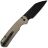 Нож CJRB Pyrite Light PVD сталь AR-RPM9 рукоять Tan G10 (J1945L-BDE)