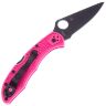 Нож Spyderco Delica 4 Black сталь S30V рукоять Pink FRN (C11FPPNS30VBK)