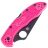 Нож Spyderco Delica 4 Black сталь S30V рукоять Pink FRN (C11FPPNS30VBK)