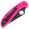 Нож Spyderco Delica 4 Black сталь S30V рукоять Pink FRN (C11FPPNS30VBK)
