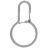 Брелок для ключей Nite Ize DualPass Dual Chamber Key Ring Stainless (DDK-11-R3)