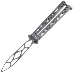 Нож-бабочка тренировочный Kershaw Balanza сталь Stainless Steel рукоять сталь (4950TR)