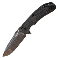 Нож ZT 0560CBBW Factory second blackwash сталь Elmax рукоять Carbon Fiber/Titanium
