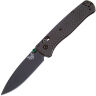 Нож Benchmade Bugout DLC сталь CPM-M4 рукоять Carbon Fiber (CU535-BK-M4-CF)