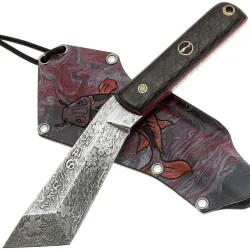 Нож Волчий Век НДК 11 Custom Koi Ed. сталь 95Х18 WA рукоять Carbon Fiber