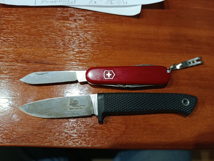 Сравнение с 83мм Victorinox