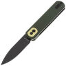 Нож Vosteed Corgi blackwash сталь 14C28N рукоять Green Micarta