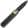 Нож Vosteed Corgi blackwash сталь 14C28N рукоять Green Micarta