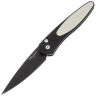 Нож Pro-Tech Newport Tuxedo DLC сталь S35VN рукоять Black Aluminium/White micarta (3452)