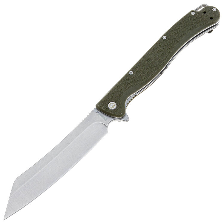 Нож Daggerr Tesak DL stonewash сталь 8Cr14MoV рукоять Olive FRN