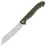 Нож Daggerr Tesak DL stonewash сталь 8Cr14MoV рукоять Olive FRN