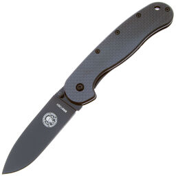 Нож ESEE Avispa Black сталь D2 рукоять Carbon Fiber/G10 (BRK1302CFB)