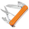 Нож Fox Vulpis Multipurpose-4 сталь N690 рукоять Orange Aluminium (FX-VP130-F4 OR)
