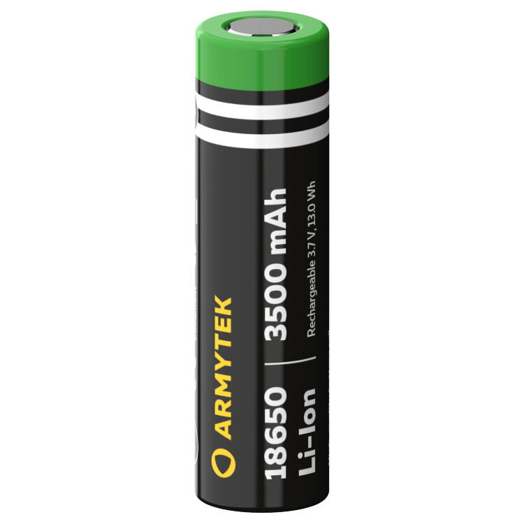 Аккумулятор Armytek 18650 Li-Ion 3500mAh без защиты (A03202)