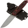 Нож Titanfox Корсак сталь N690 рукоять Black/Red G10