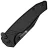 Нож Sencut Selkyris black сталь D2 рукоять Black Aluminum (S25068-1)