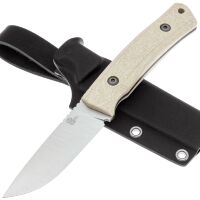 Нож Owl Knife Barn-XS сталь Vanax рукоять микарта Джинс бежевая