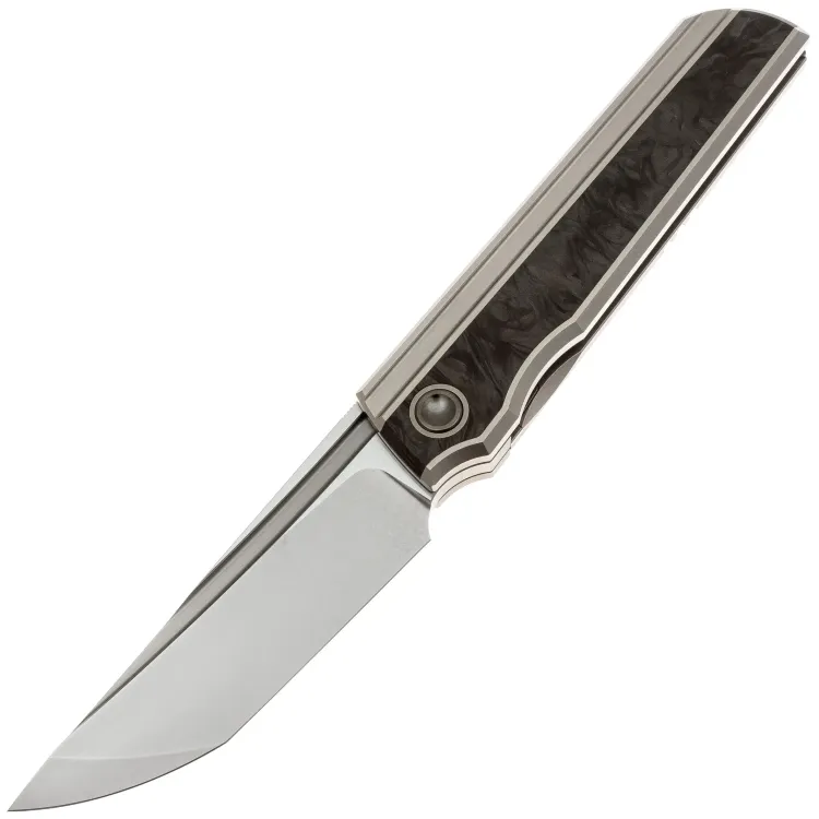 Нож TuoTown Common 2.0 сталь MagnaCut рукоять Grey Titanium/Chaotic Black CF