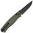 Нож Real Steel Pathfinder Flat blackwash сталь 14C28N рукоять Green G10 (7851GB)