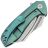 Нож Kansept KTC3 stonewash сталь S35VN рукоять Green Titanium