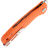 Нож Honey Badger Flipper L сталь D2 рукоять Orange FRN