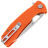 Нож Honey Badger Flipper L сталь D2 рукоять Orange FRN
