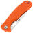 Нож Honey Badger Flipper L сталь D2 рукоять Orange FRN