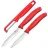 Набор Victorinox Classic Paring Knife Set 3 chili red (6.7111.33C1)