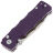 Нож SHOOZIZ HAN311 satin сталь DC53 рукоять Purple G10