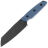 Нож Vosteed Mink Wharncliffe blackwash сталь Nitro-V рукоять Blue Micarta