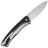 Нож NL Knives Аурум Ultimate Custom Drop point сталь М390 рукоять Chaotic Black CF