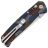 Нож SRM Medal сталь 140Cr Laminated рукоять Damascus G10 (255L-GQ2)
