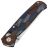 Нож SRM Medal сталь 140Cr Laminated рукоять Damascus G10 (255L-GQ2)