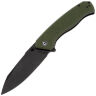 Нож CIVIVI Placoid blackwash сталь 14C28N рукоять OD Green Coarse G10 (C23079-3)